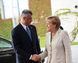 Tači sa Merkel o normalizaciji odnosa Kosova i Srbije