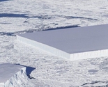 Savršeno "izrezana" santa leda odvojila se od grebena na Antarktiku