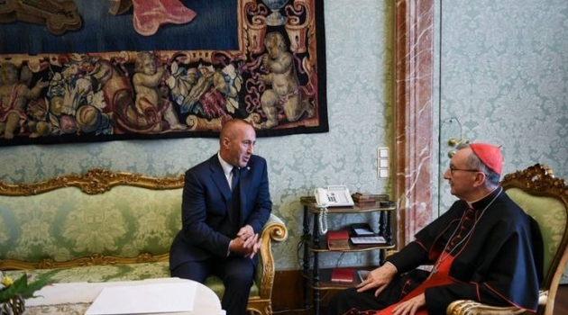 Haradinaj u Vatikanu: Priznanje Kosova je neophodan korak