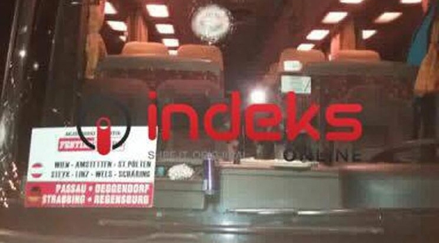 U Srbiji napadnut autobus sa Kosova