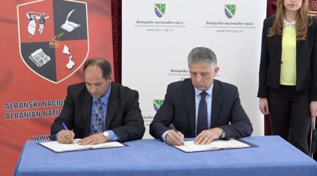 Bošnjačko i Albansko nacionalno vijeće u Srbiji potpisali memomrandum o saradnji