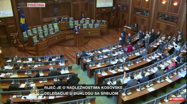 Skupština Kosova usvojila Platformu za dijalog sa Srbijom